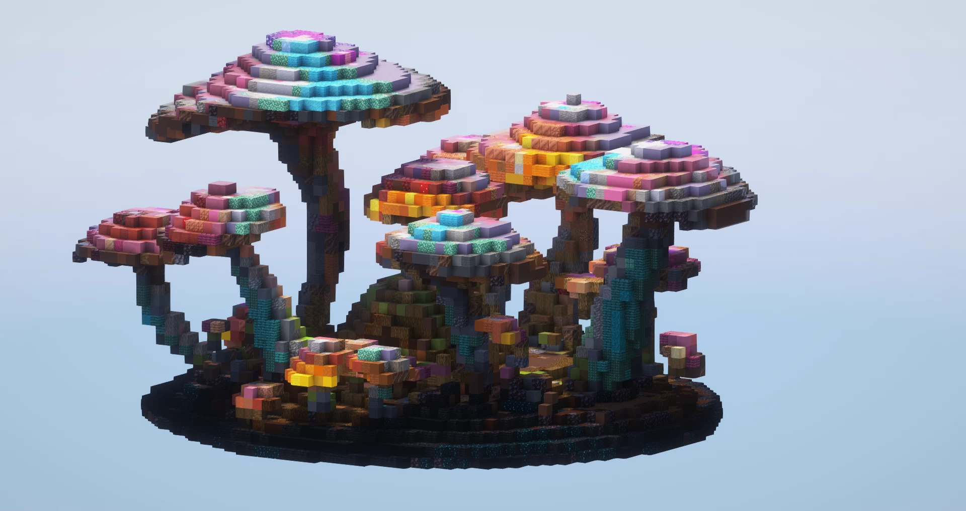 Fantasy Mushrooms Small