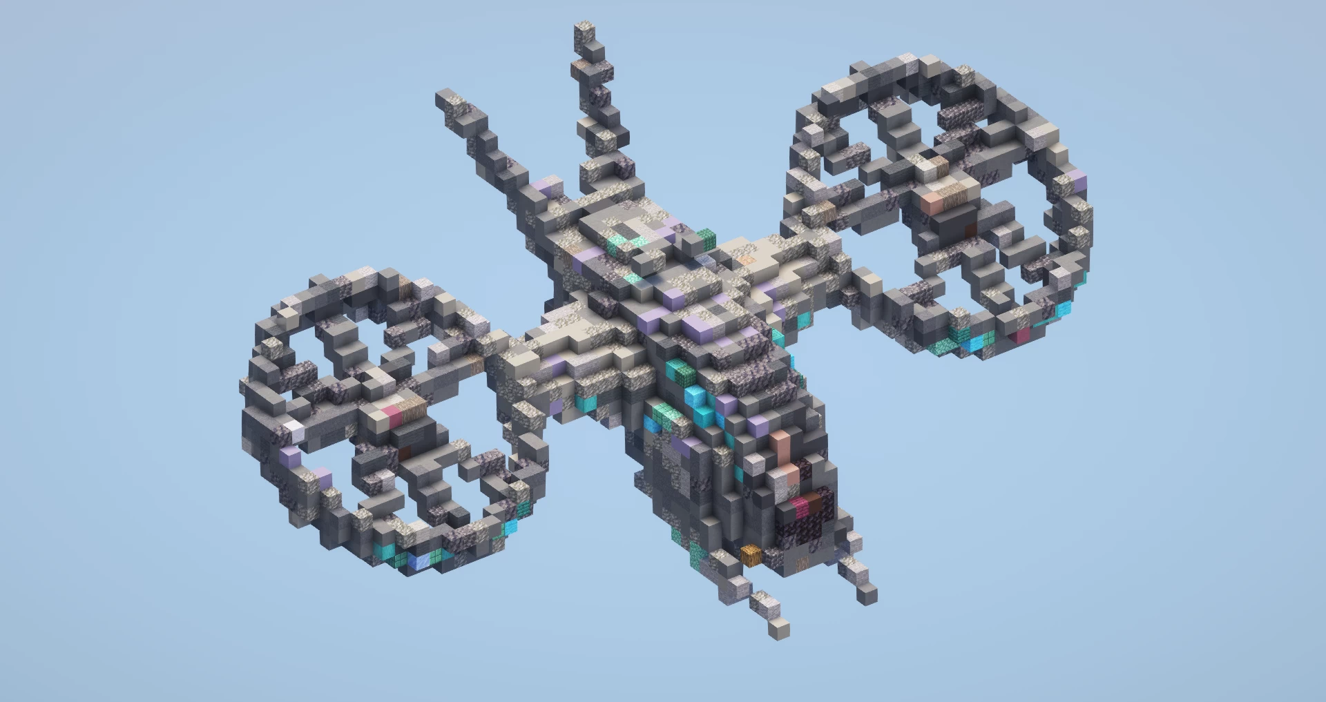 Futuristic helicopter