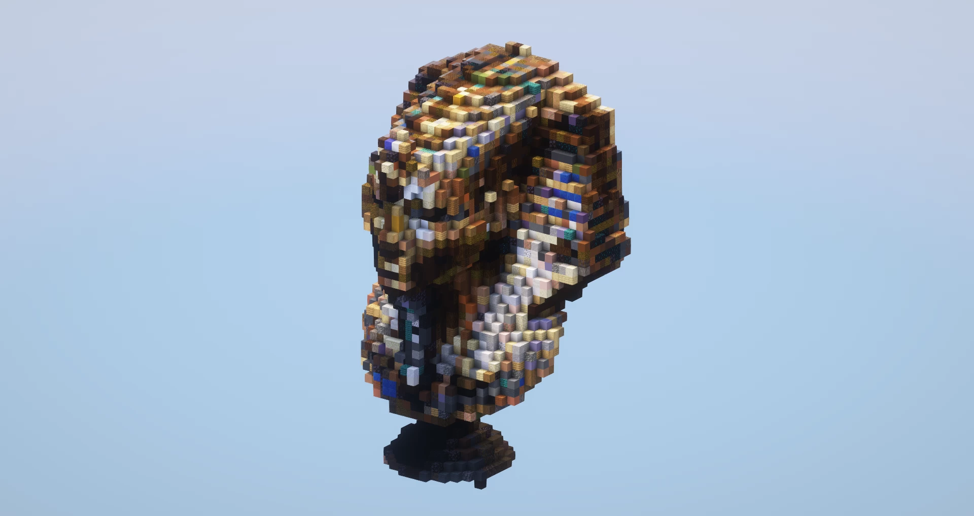 Toutan Khamon bust small