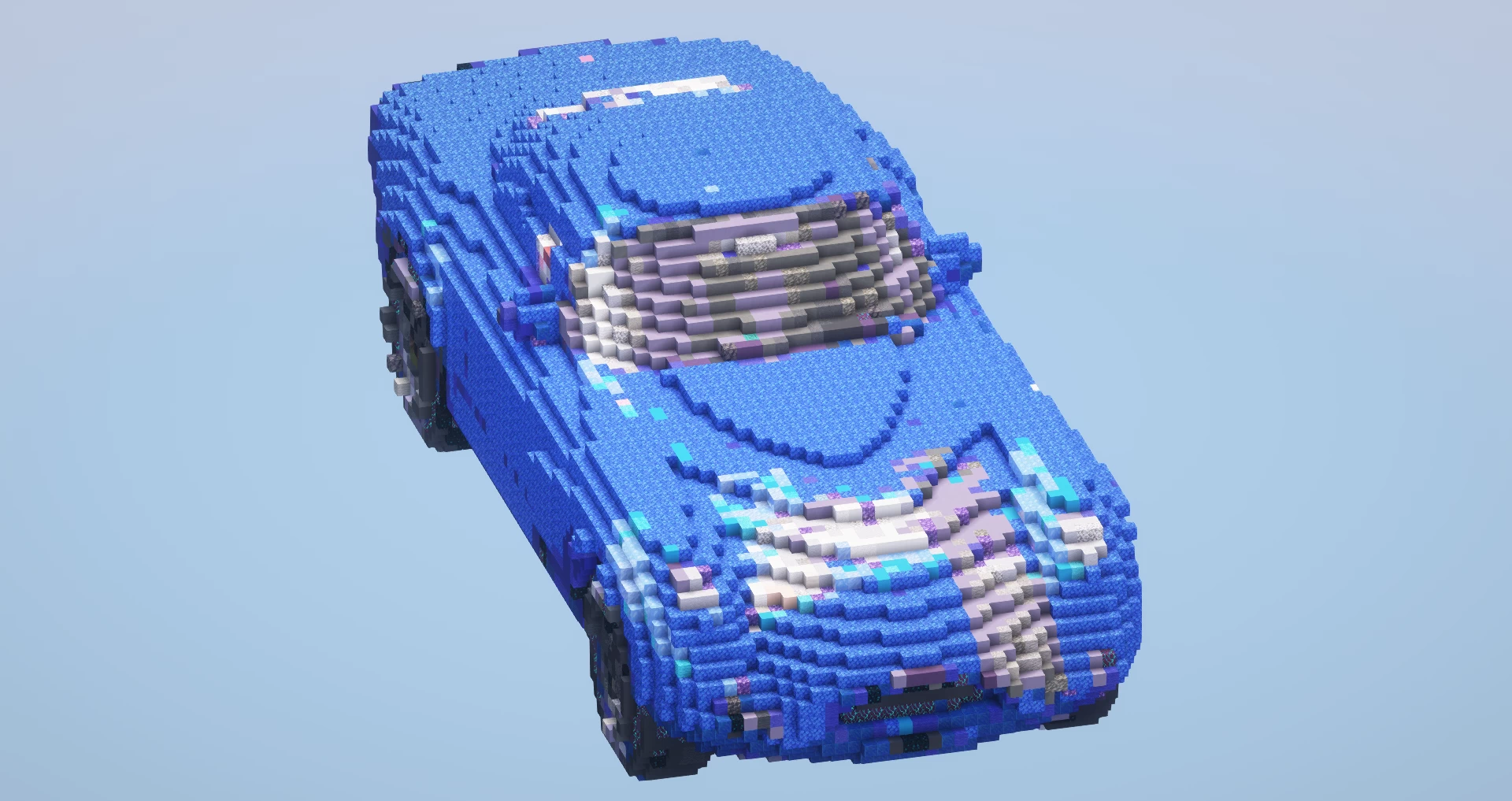Vintage Blue car