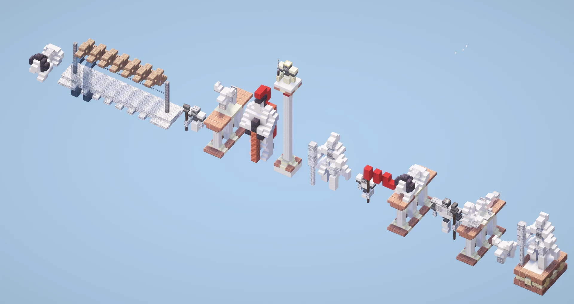 Quartz statues pack