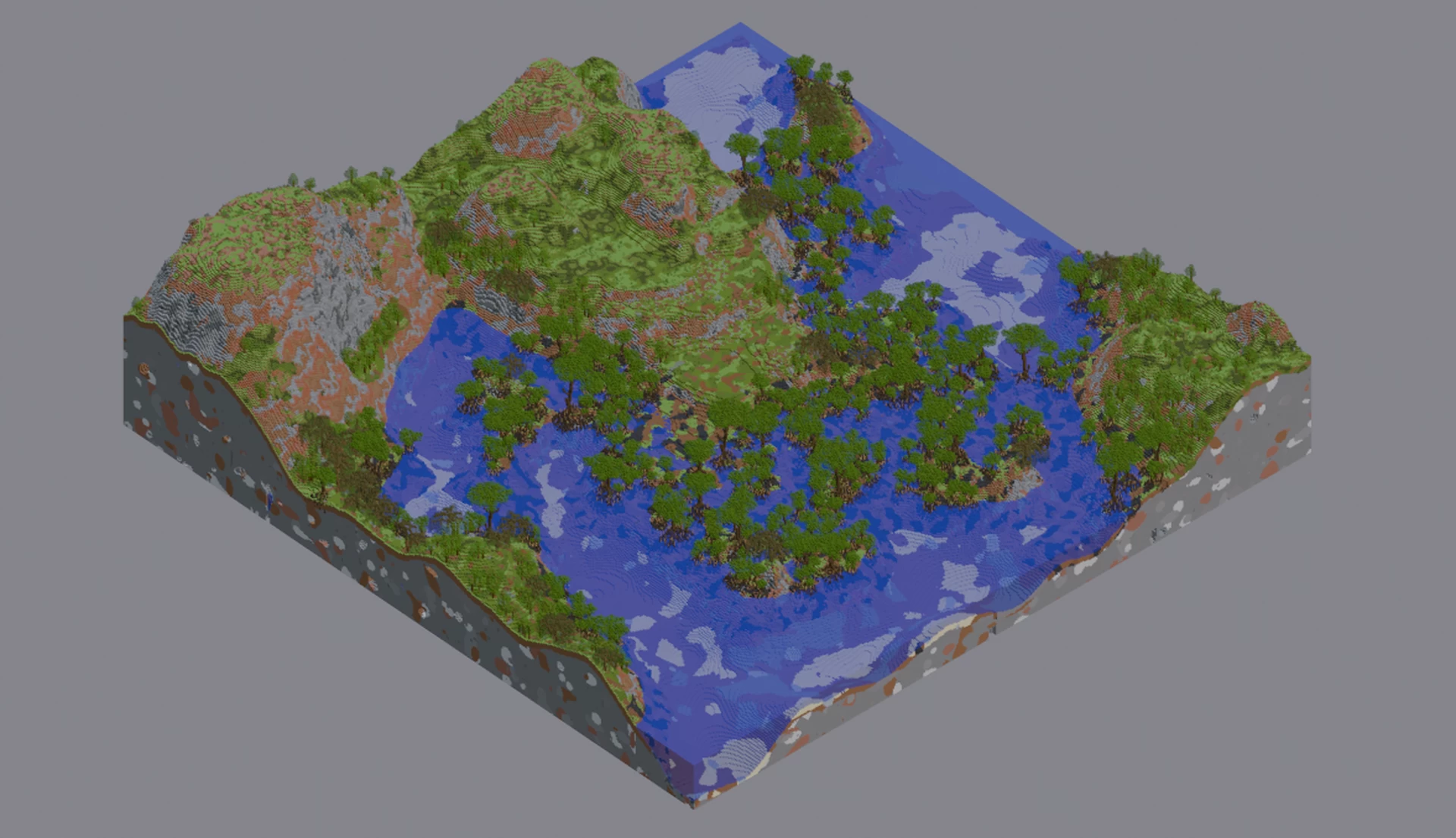 Survival Swamp Custom Map