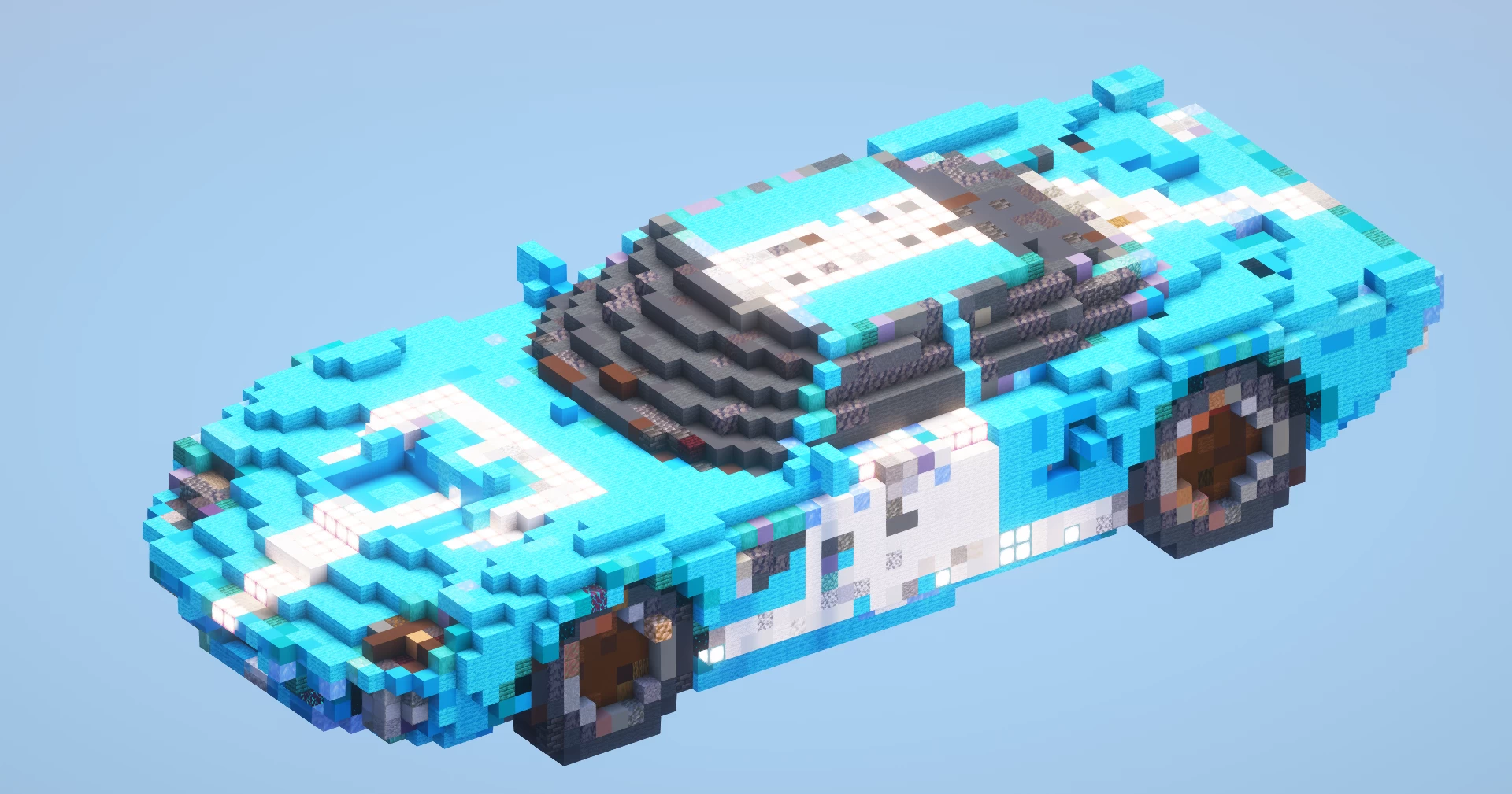 Blue Racecar