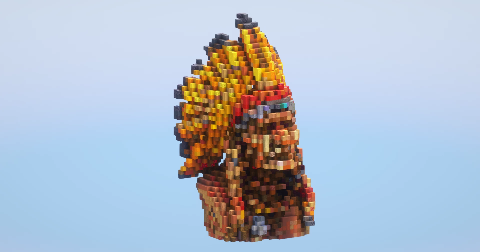Native American Bust‎