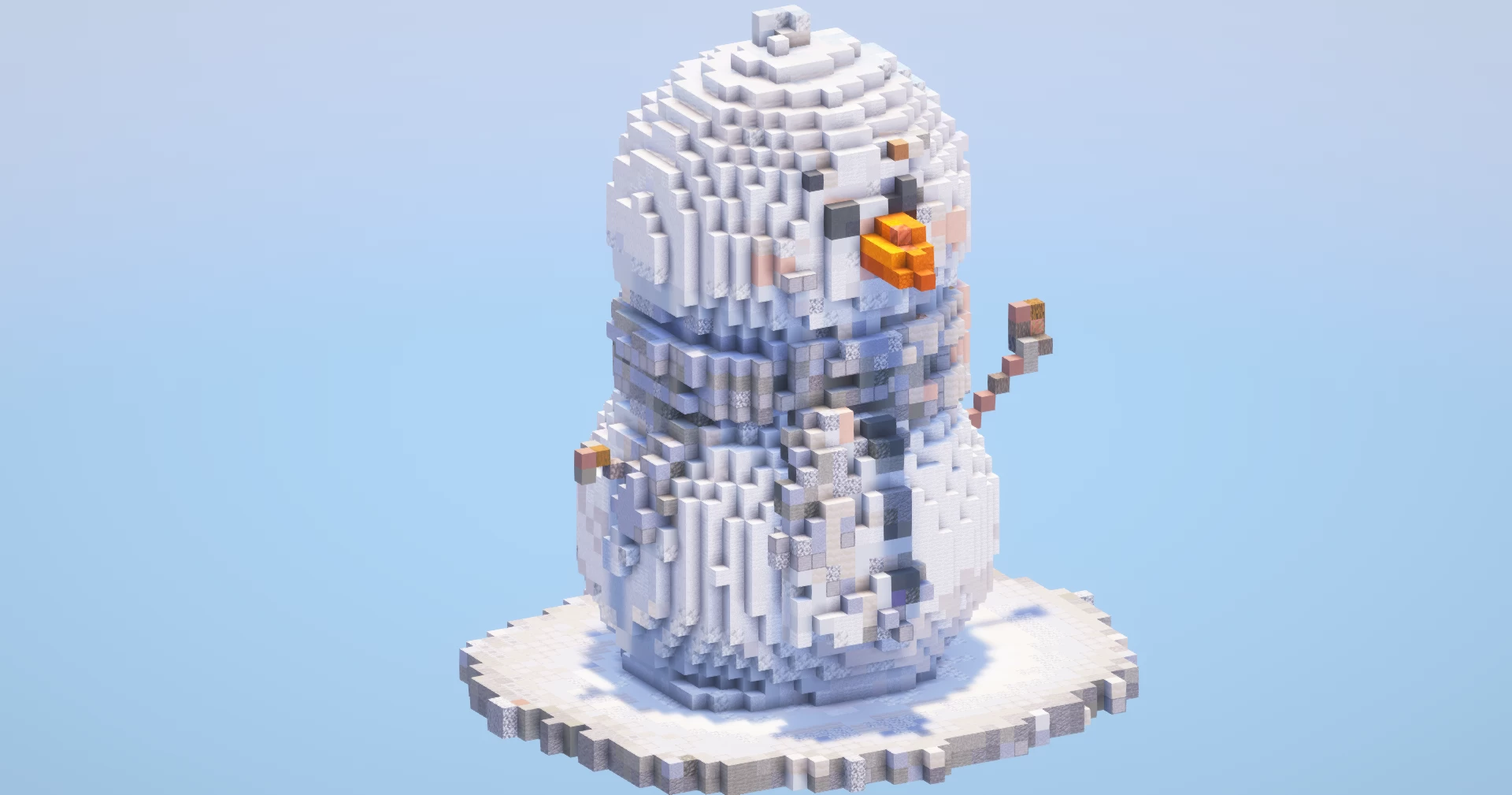 Cartoon Snowman small