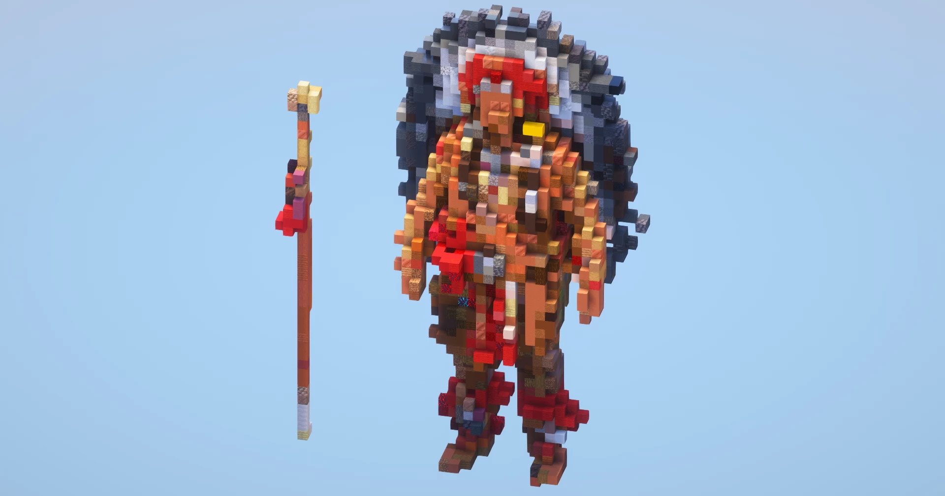 Native American‎ Statue