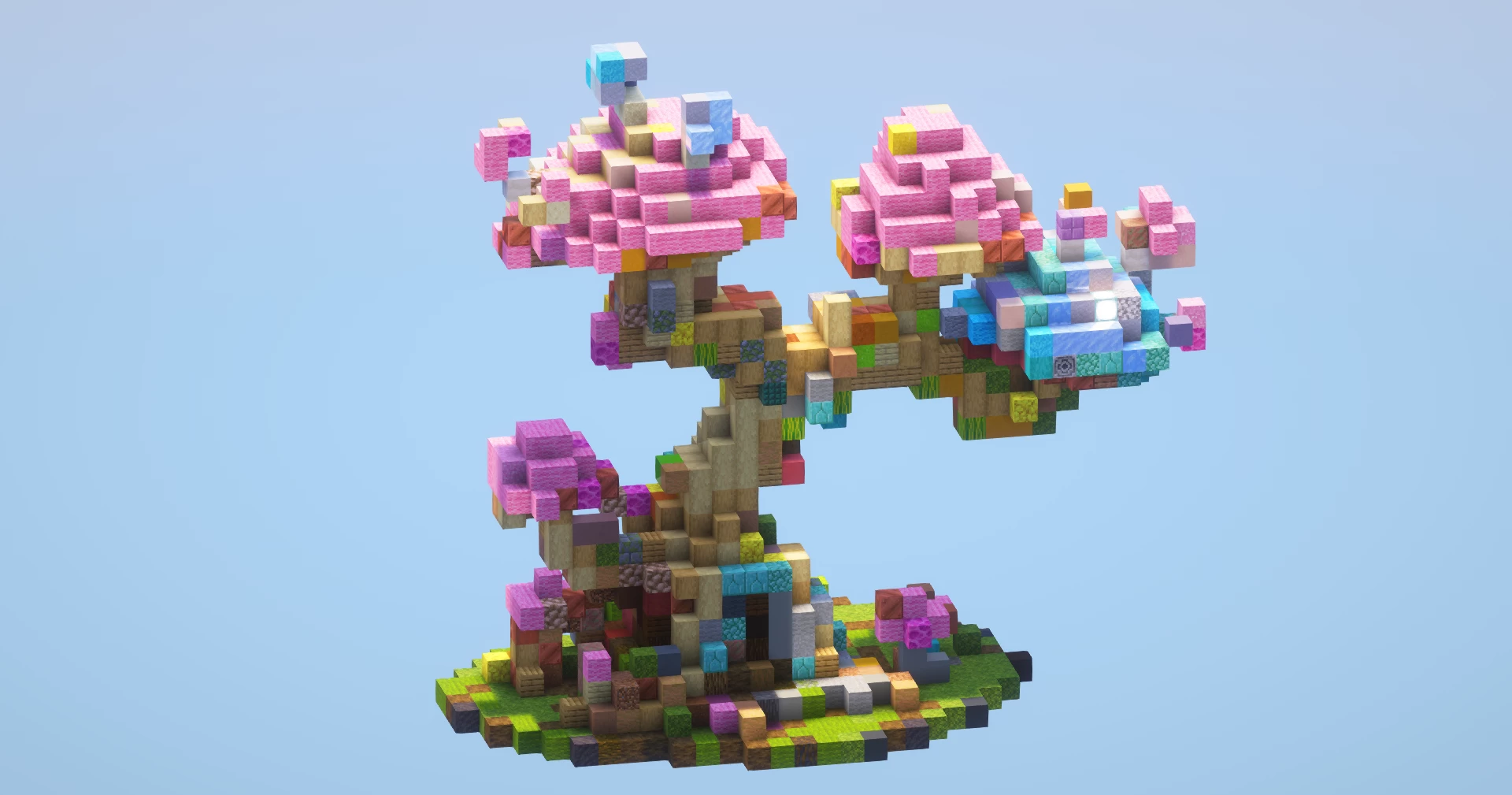 Mushroom tree small‎
