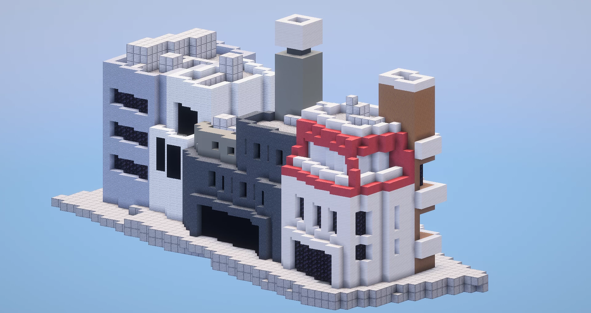 City Minecraft Block