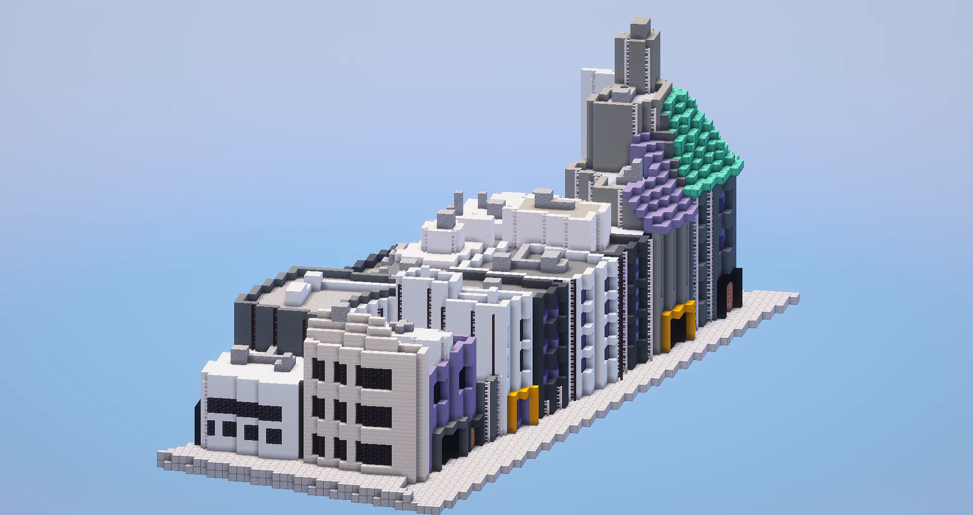 Urban Minecraft Building