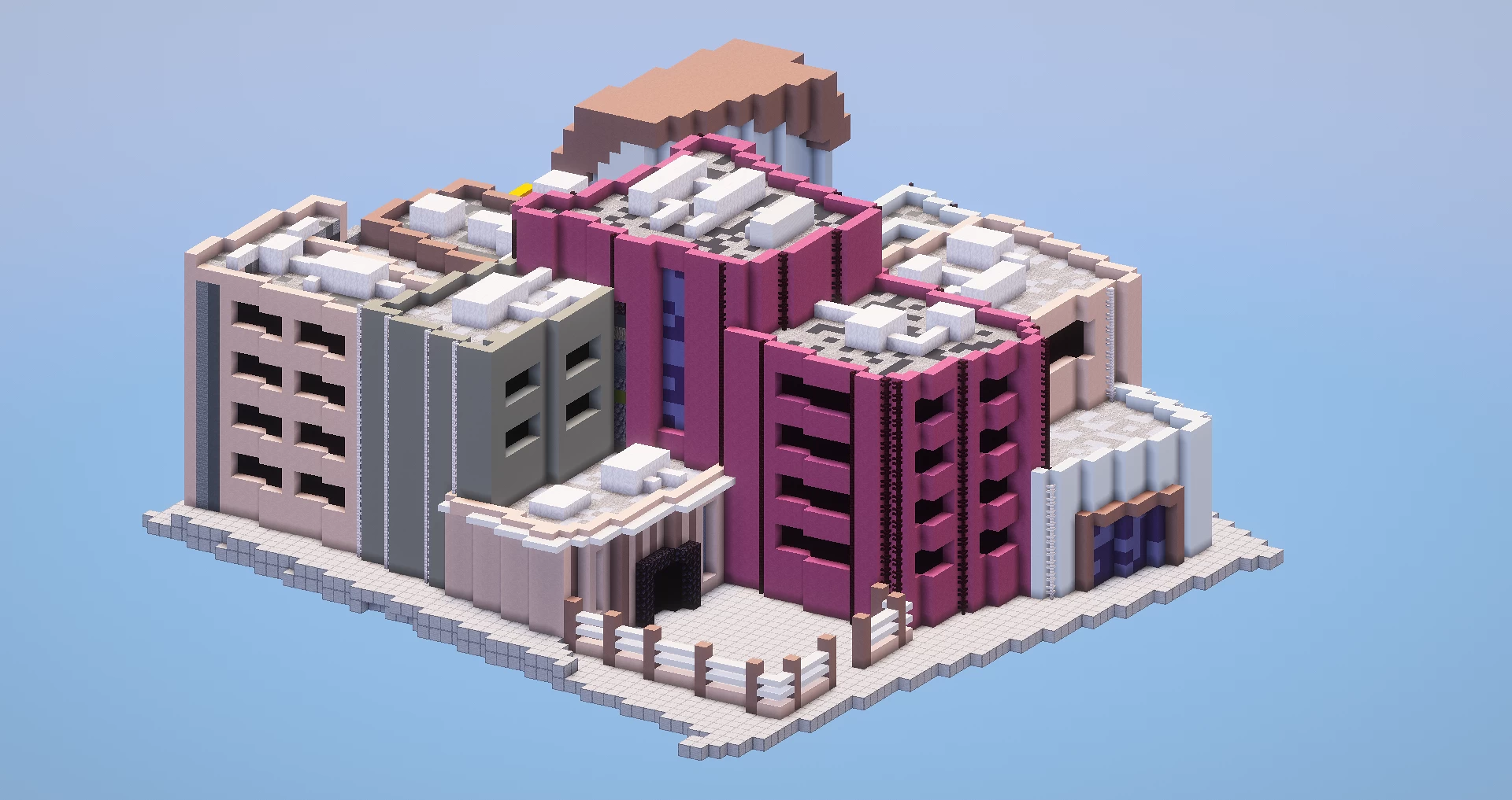Urban Minecraft Build