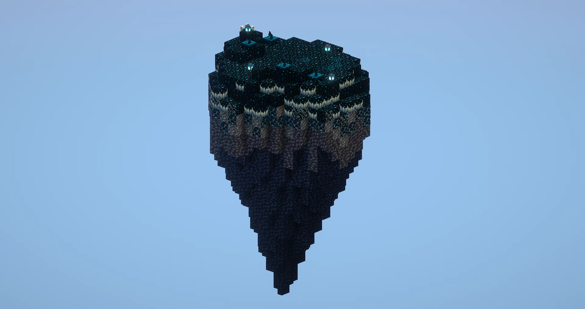 Flying Sculk Island