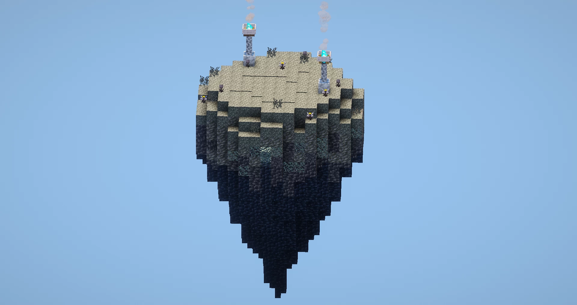 Flying Pale Garden Island