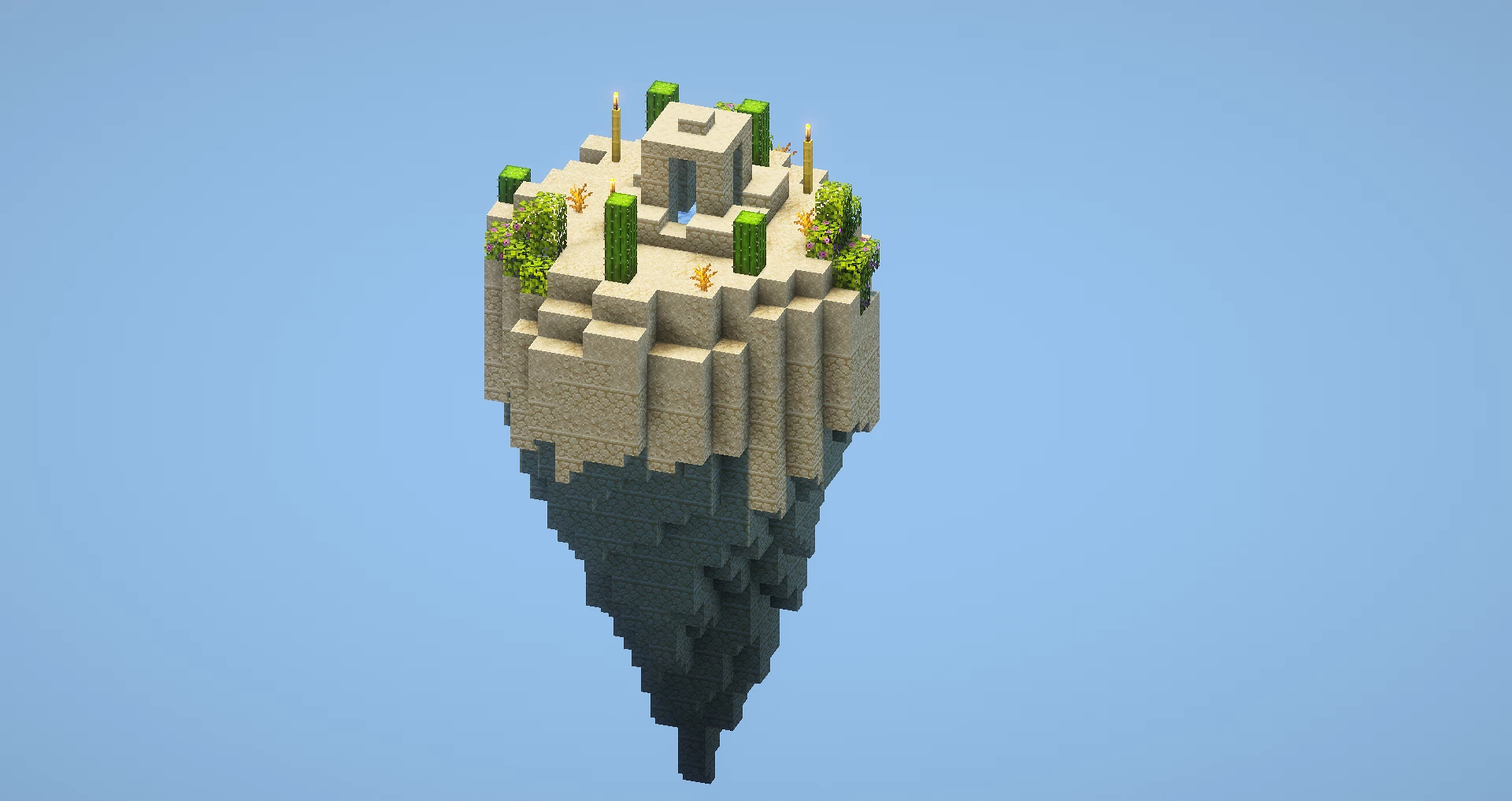 Flying Desert Island