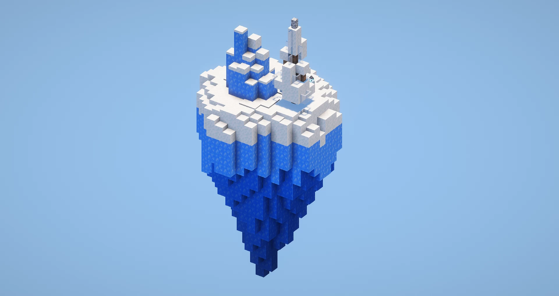 Flying Ice Island