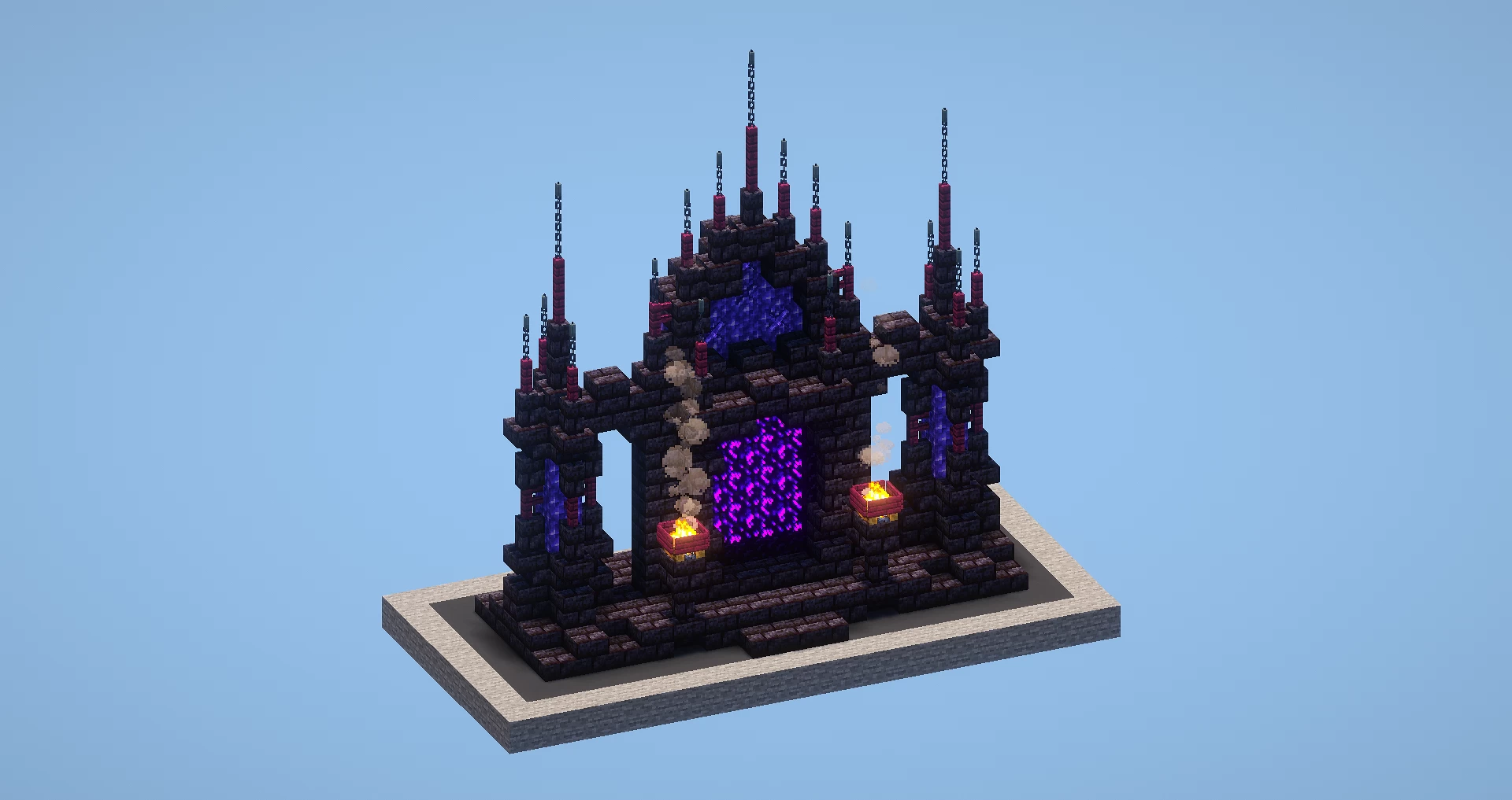 Gothic Nether Portal