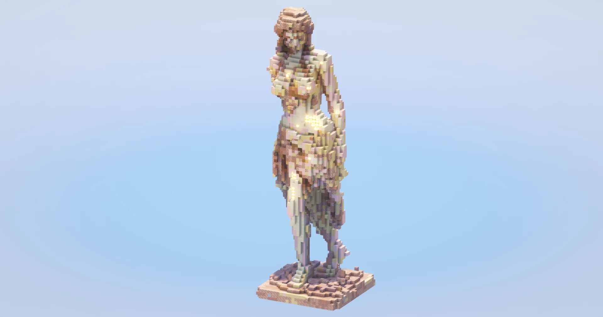 Goddess statue‎