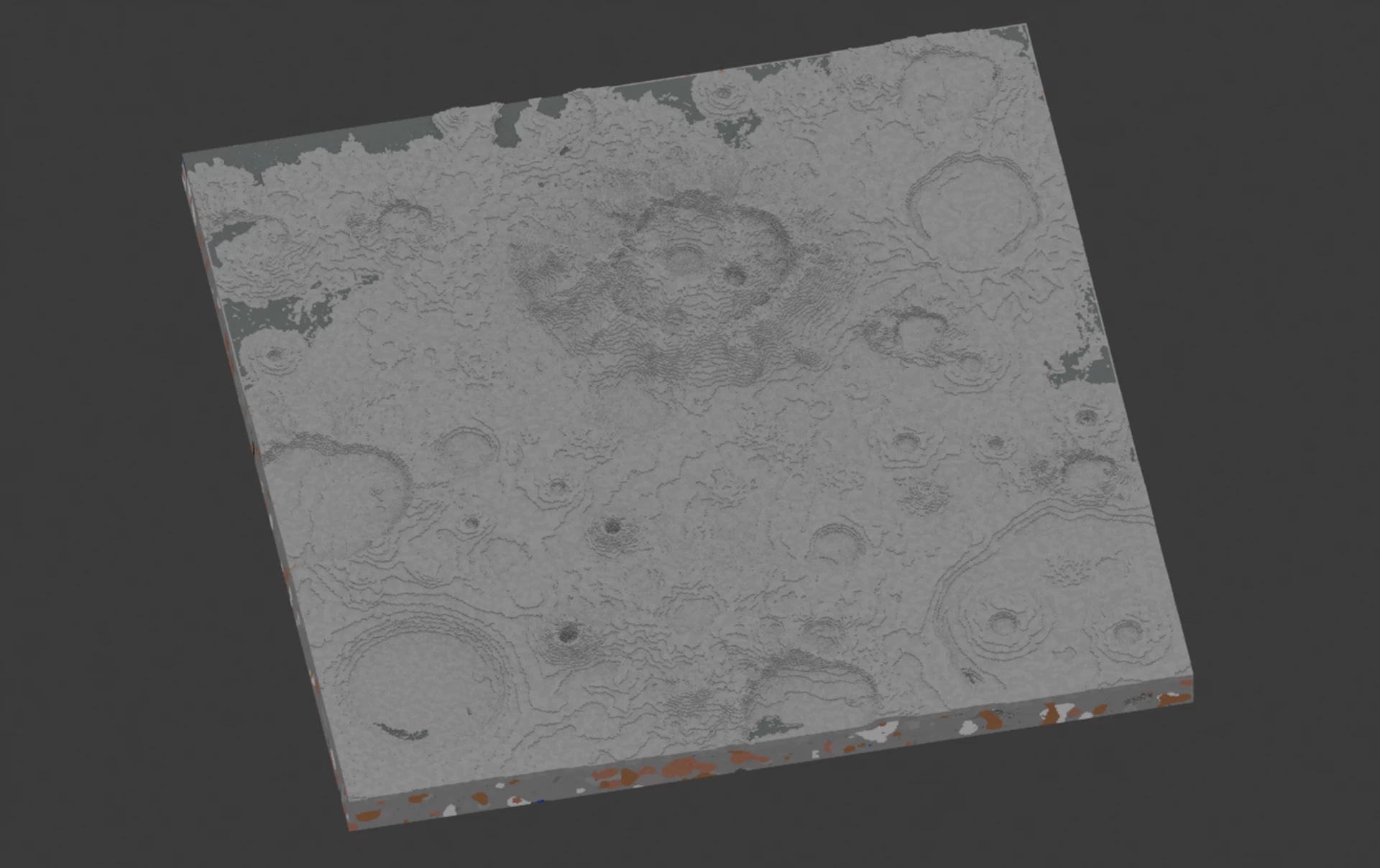 Moon Custom Map 500x500 Blocks