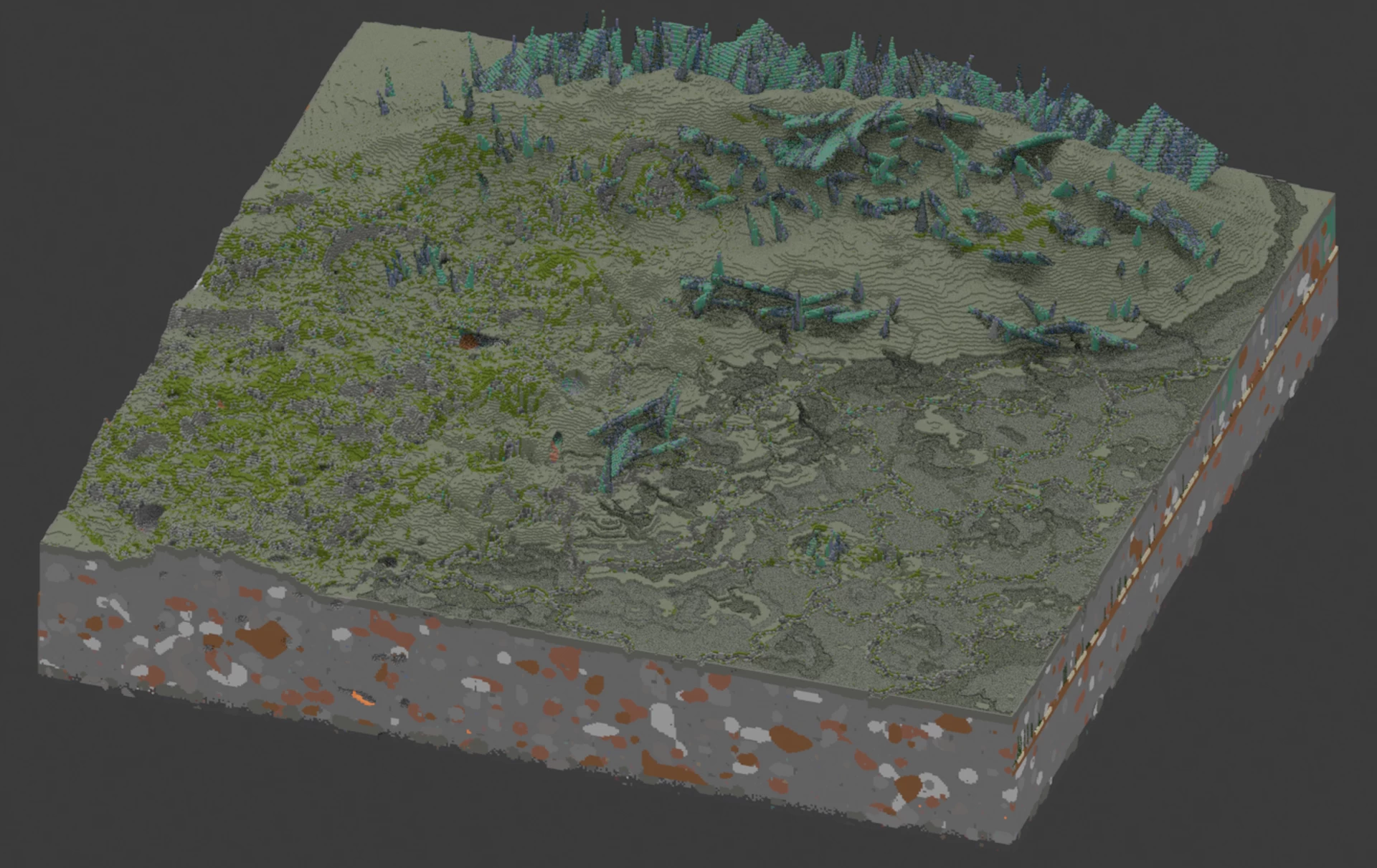 Mandalore Star Wars Nuked Planet Custom Map 500x500 Blocks