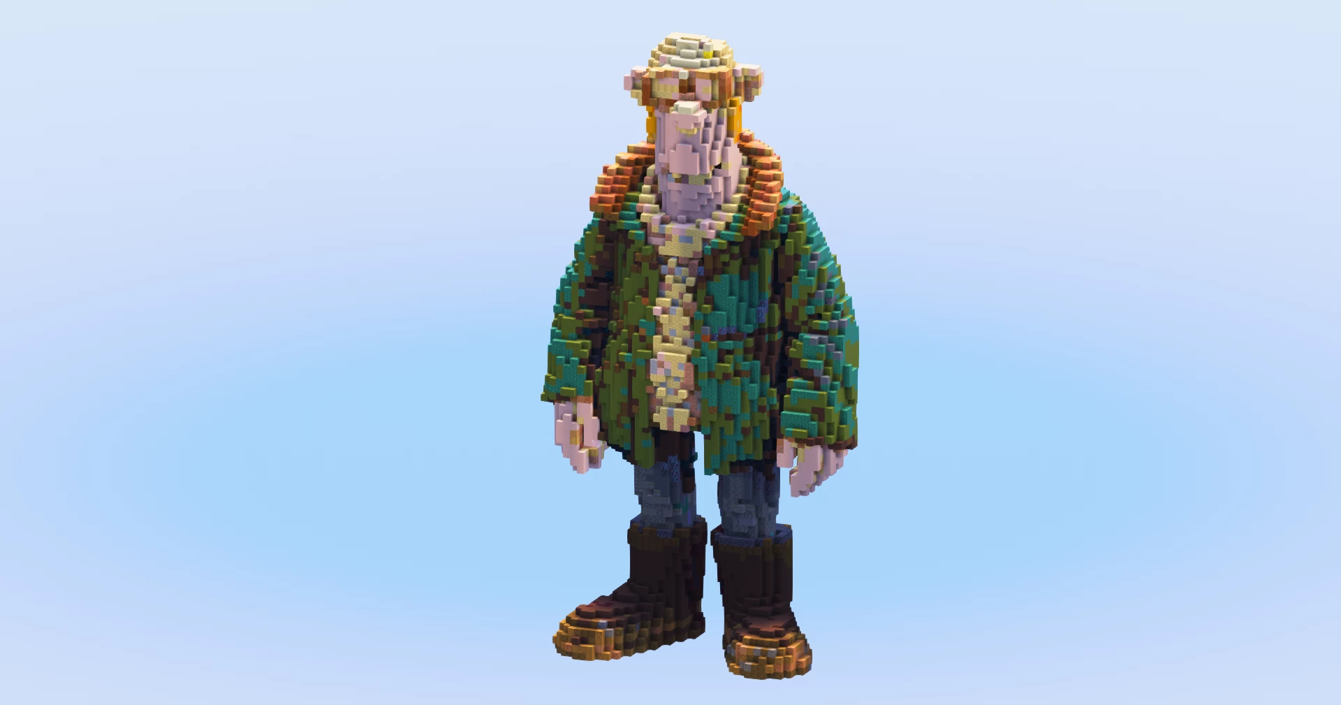 Farmer from Shaun The Sheep