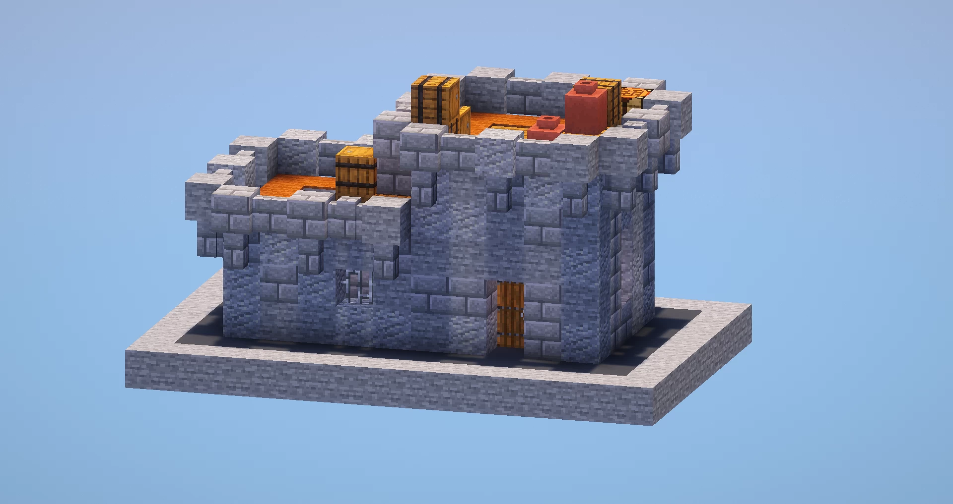 Small Minecraft Castle