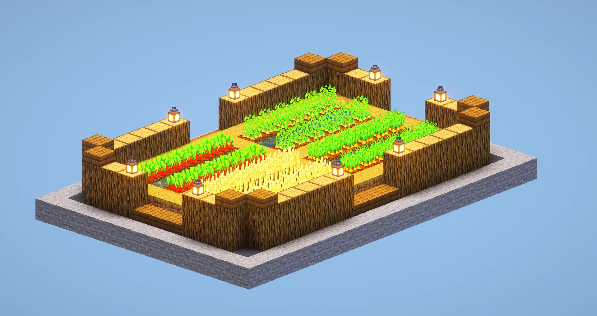 Upgraded Villager Farm