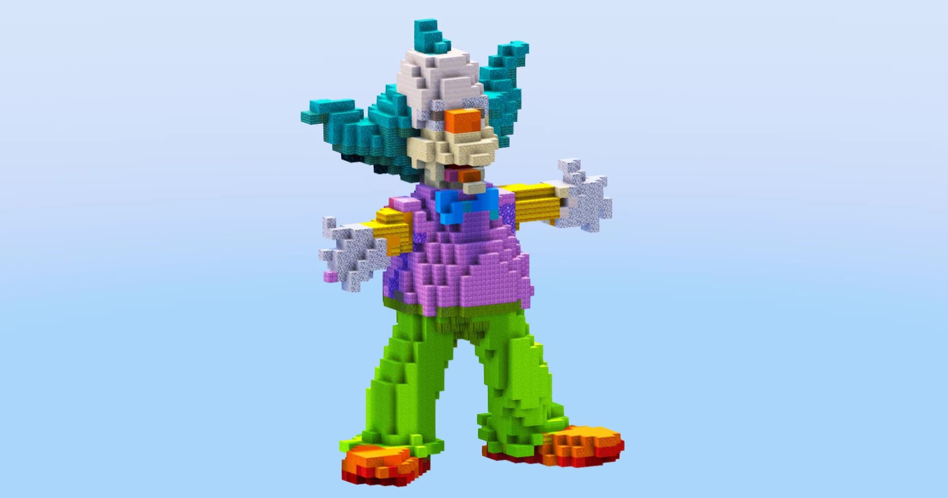 Krusty from the Simpson