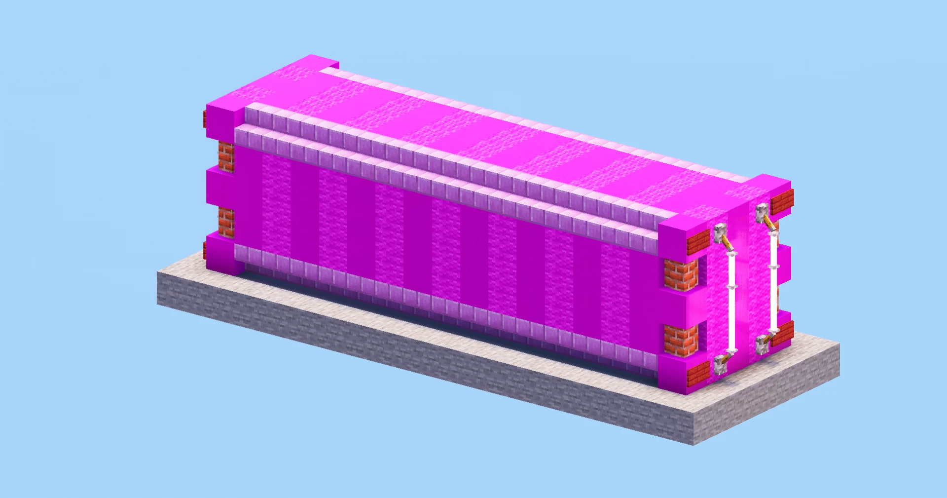 Magenta Container