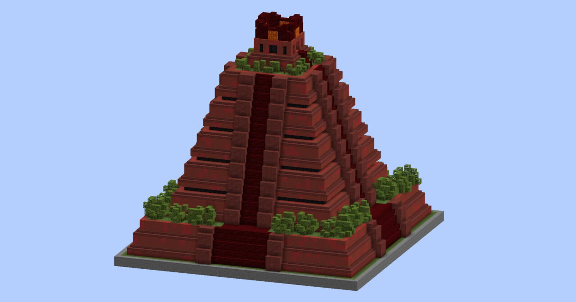 Mayan Aztec Temple