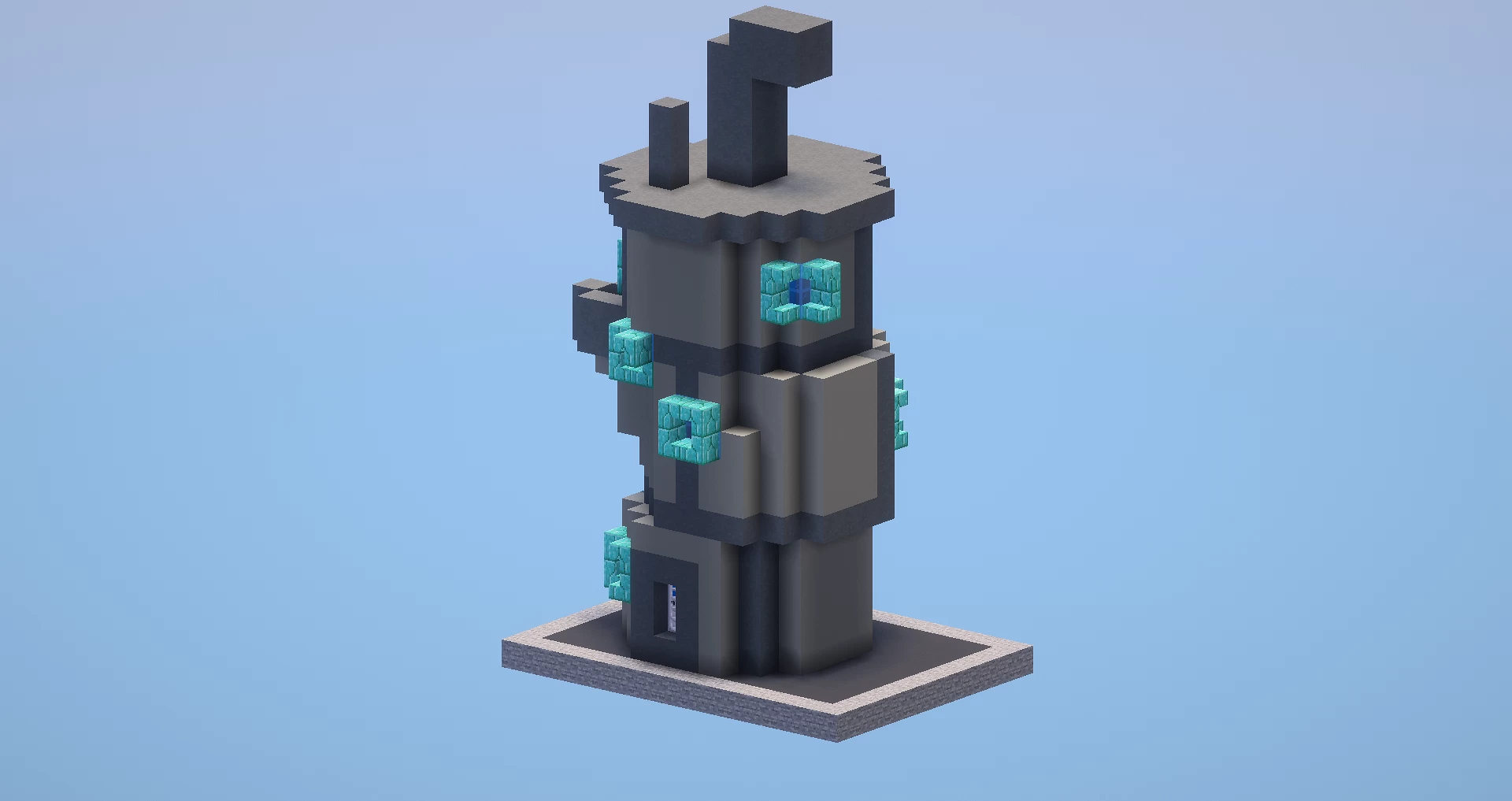 Bikini Bottom Gray House