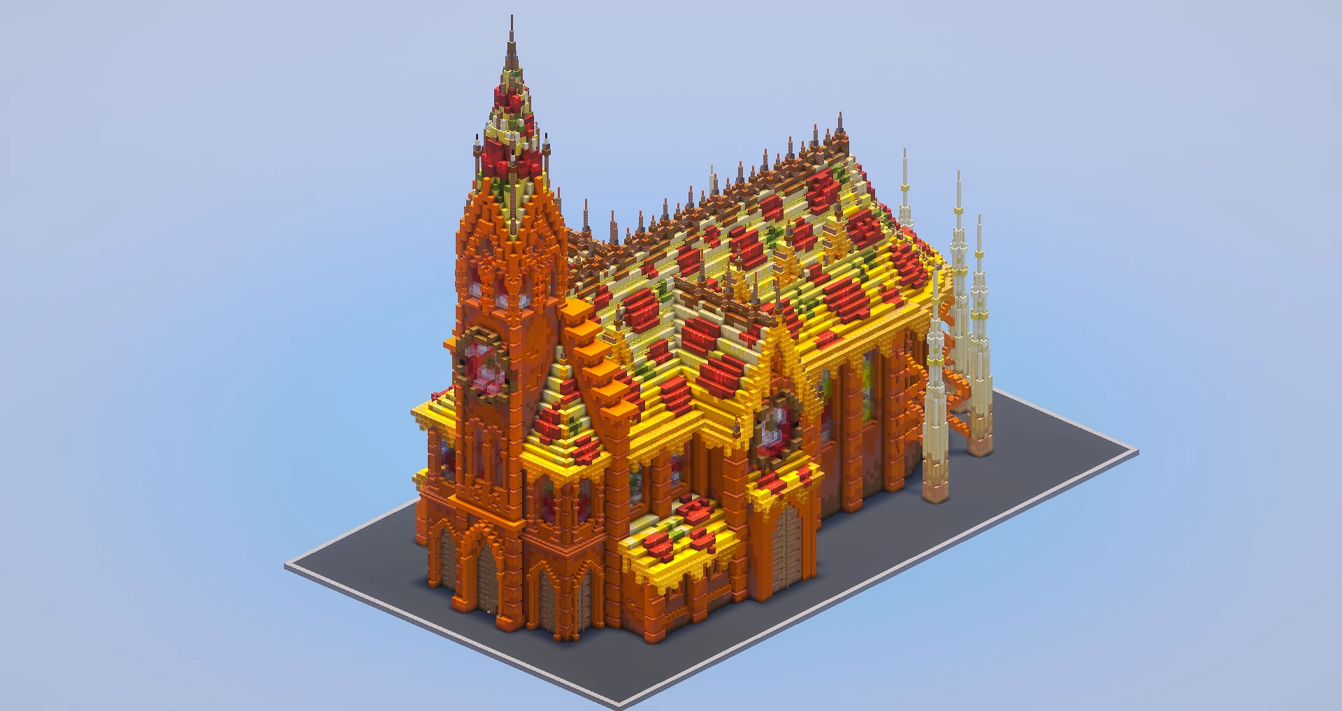 Fantasy Pizza Cathedral