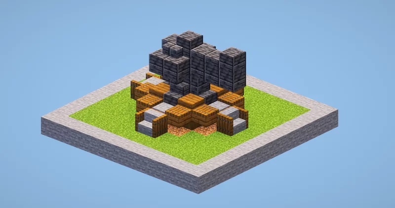 Clash of Clans Cannon Level 3