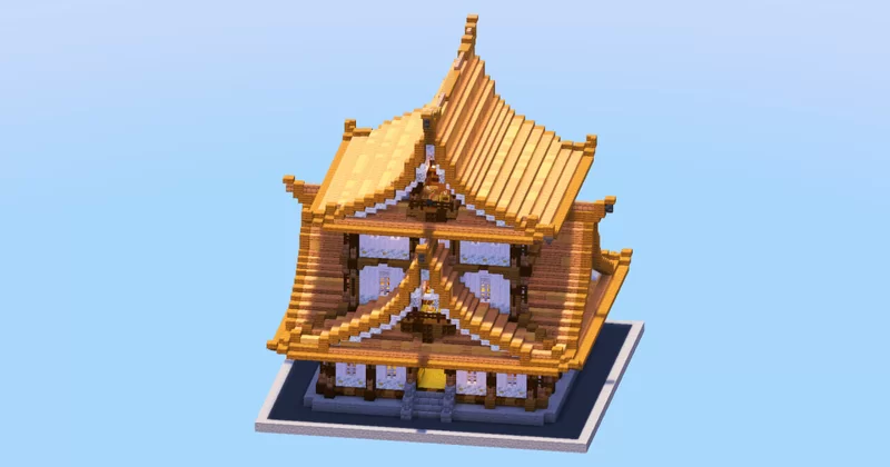 Japanese Temple Jungle Version
