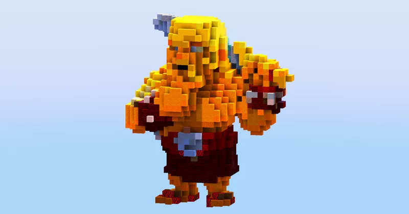 Barbarian from Clash of Clans