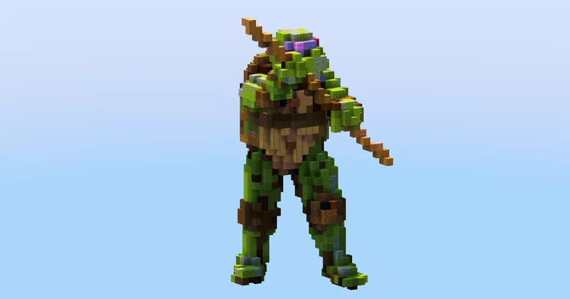 Purple Ninja Turtle