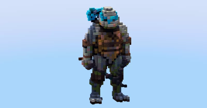 Blue Ninja Turtle