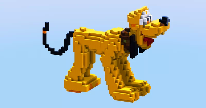 Pluto from Disney Mickey Mouse