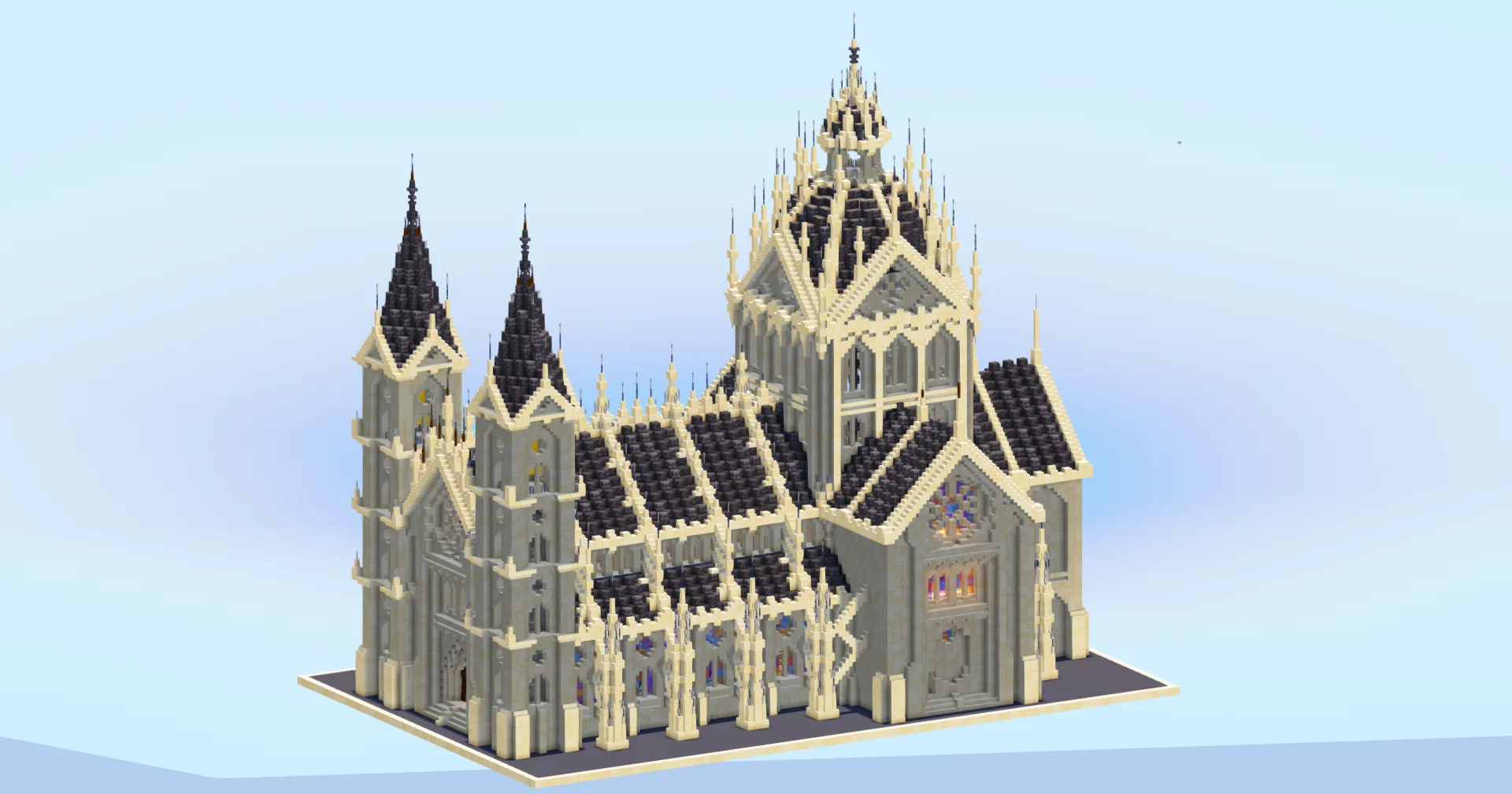 Sandstone Gothic Cathedral