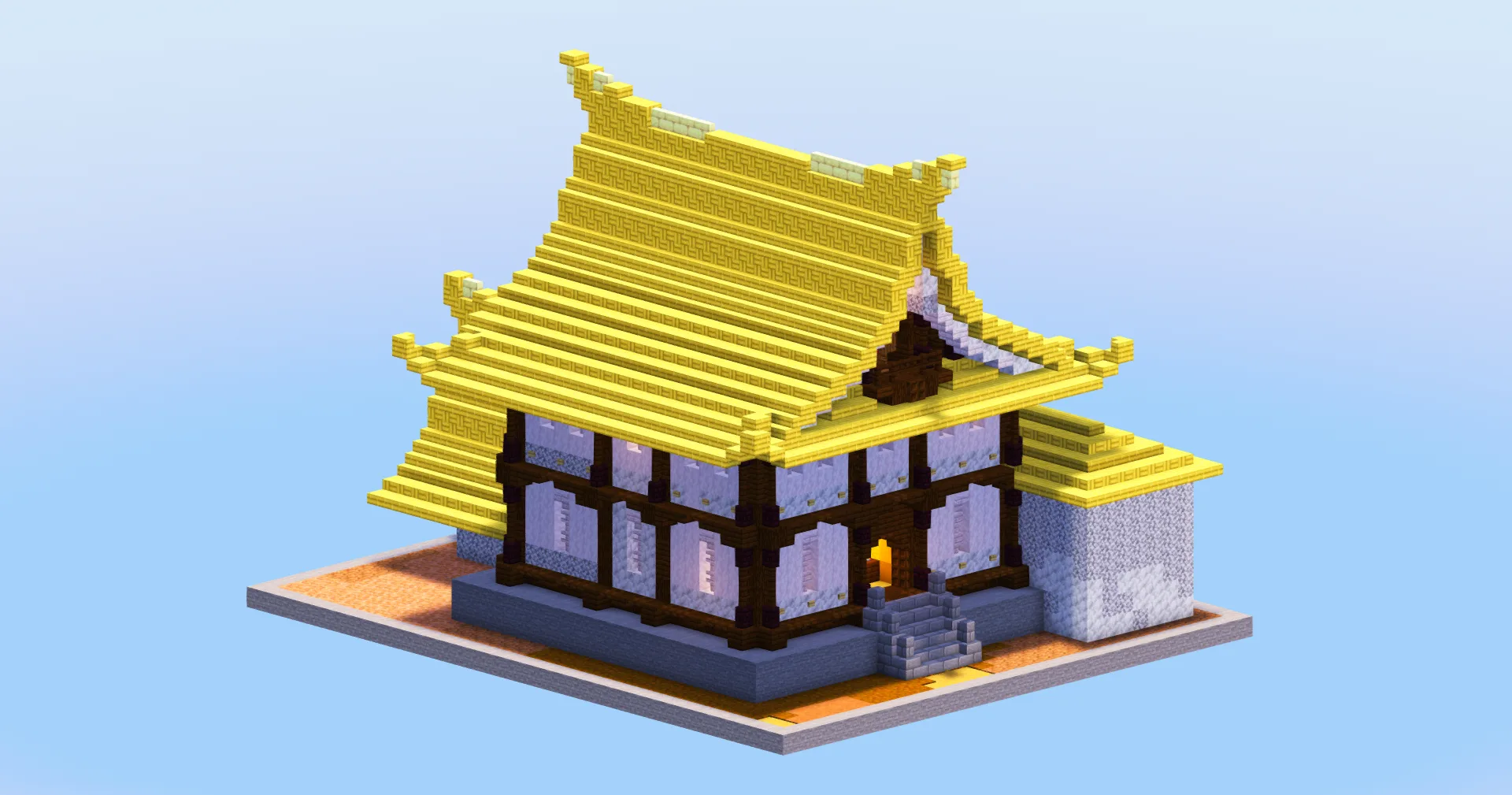Bamboo Japanese Temple House