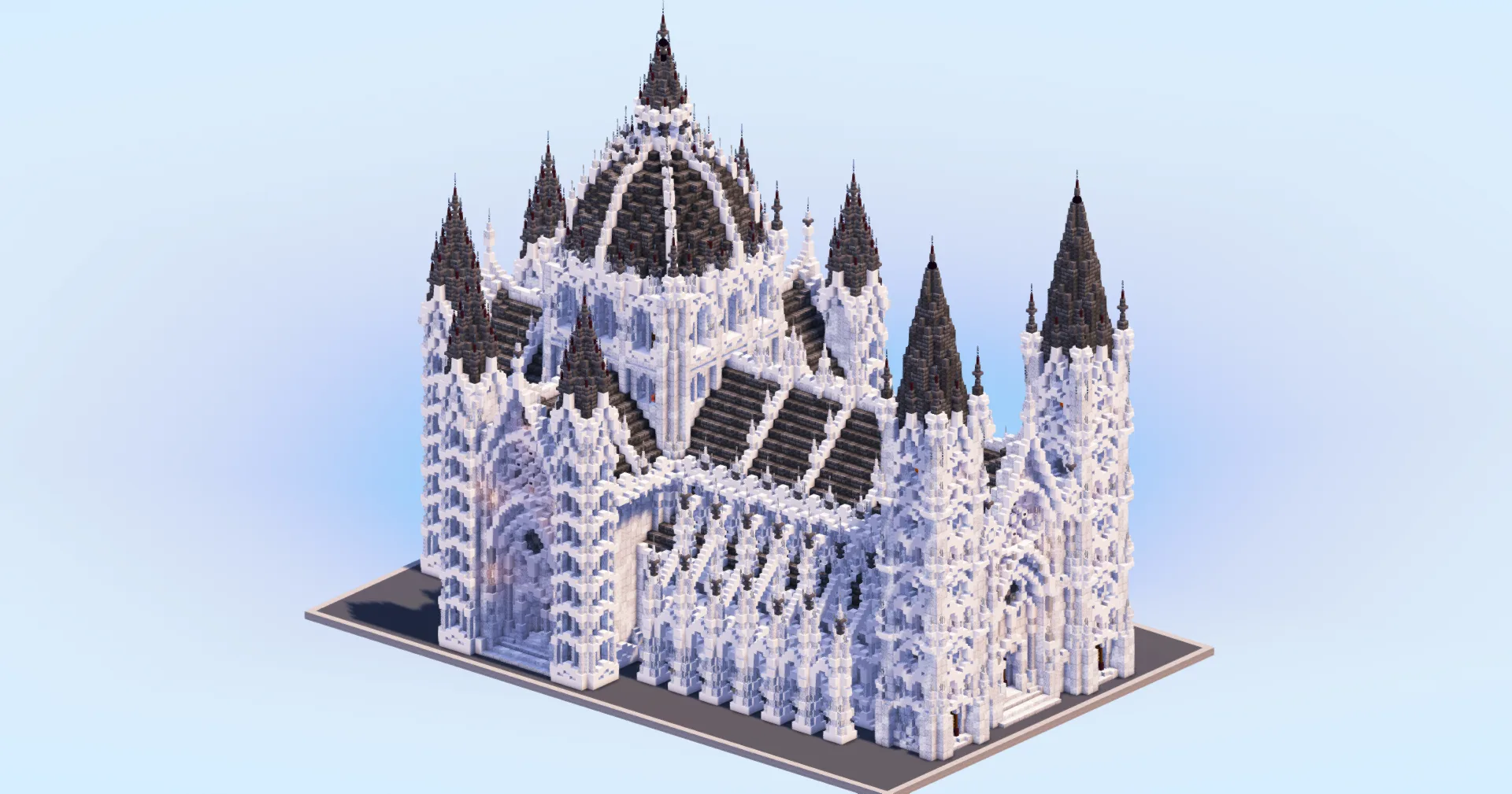 White Gothic Cathedral v2