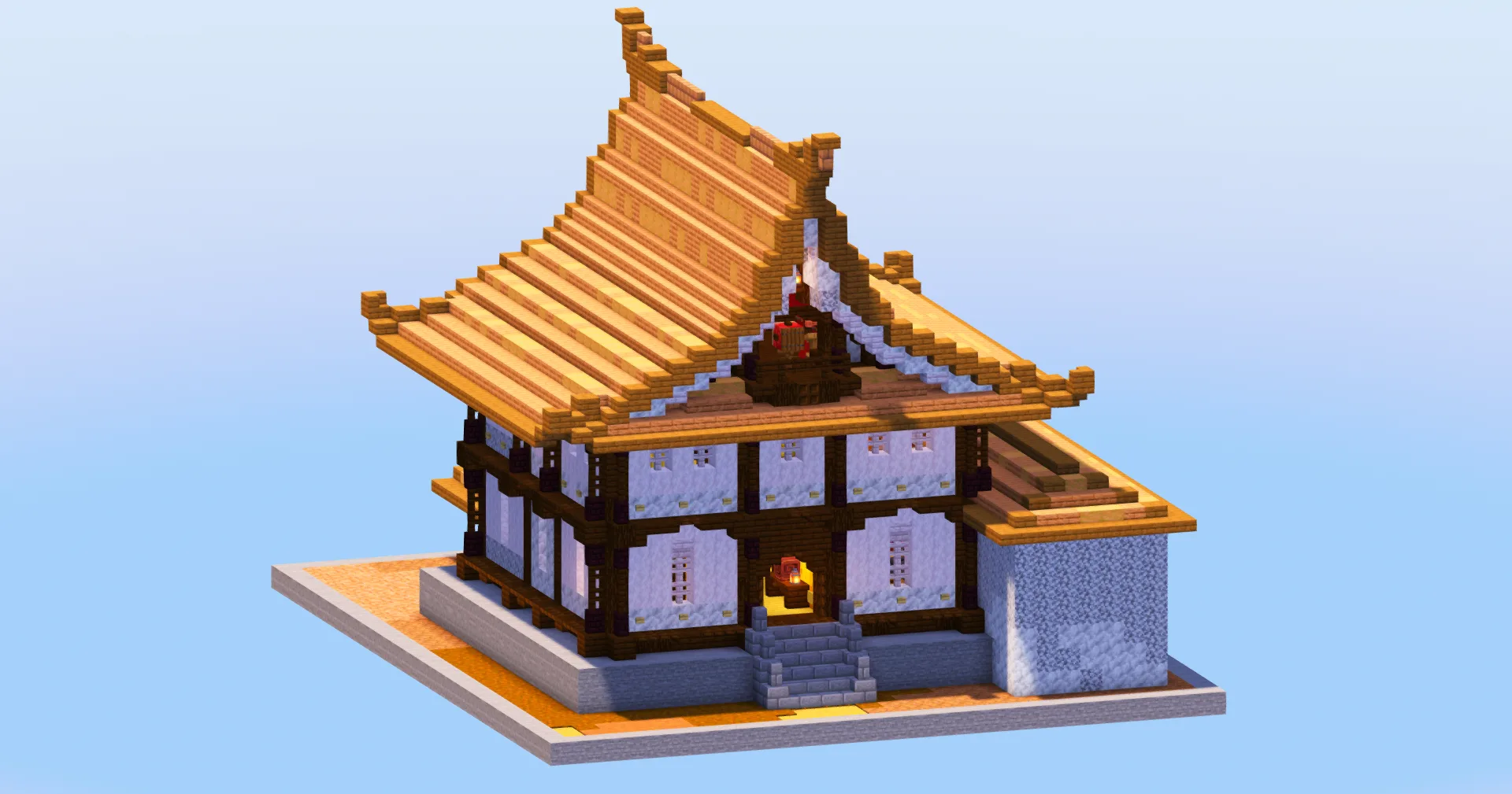 Japanese Temple House Jungle Version