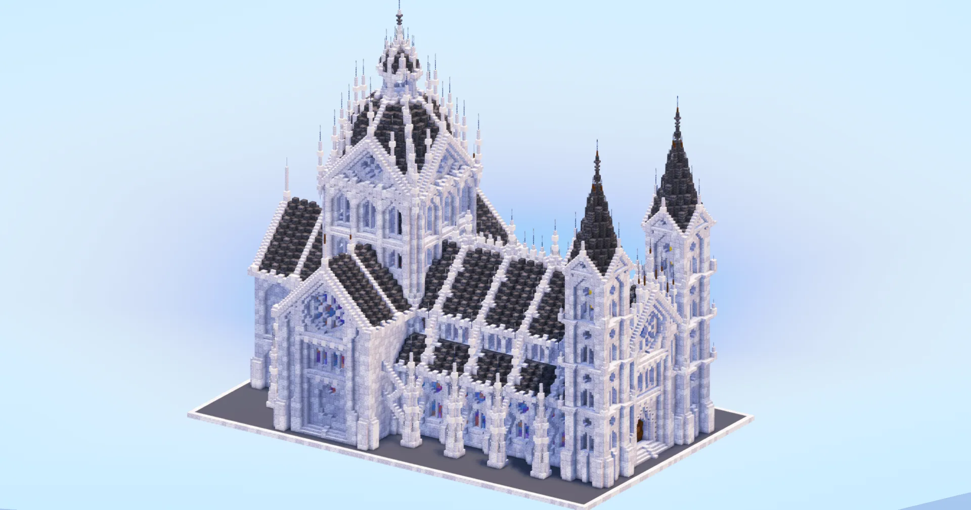 White Gothic Cathedral