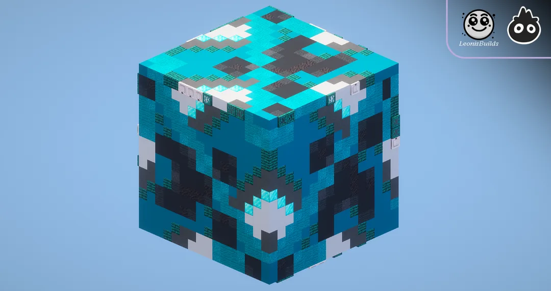 Cyan Glazed Terracotta