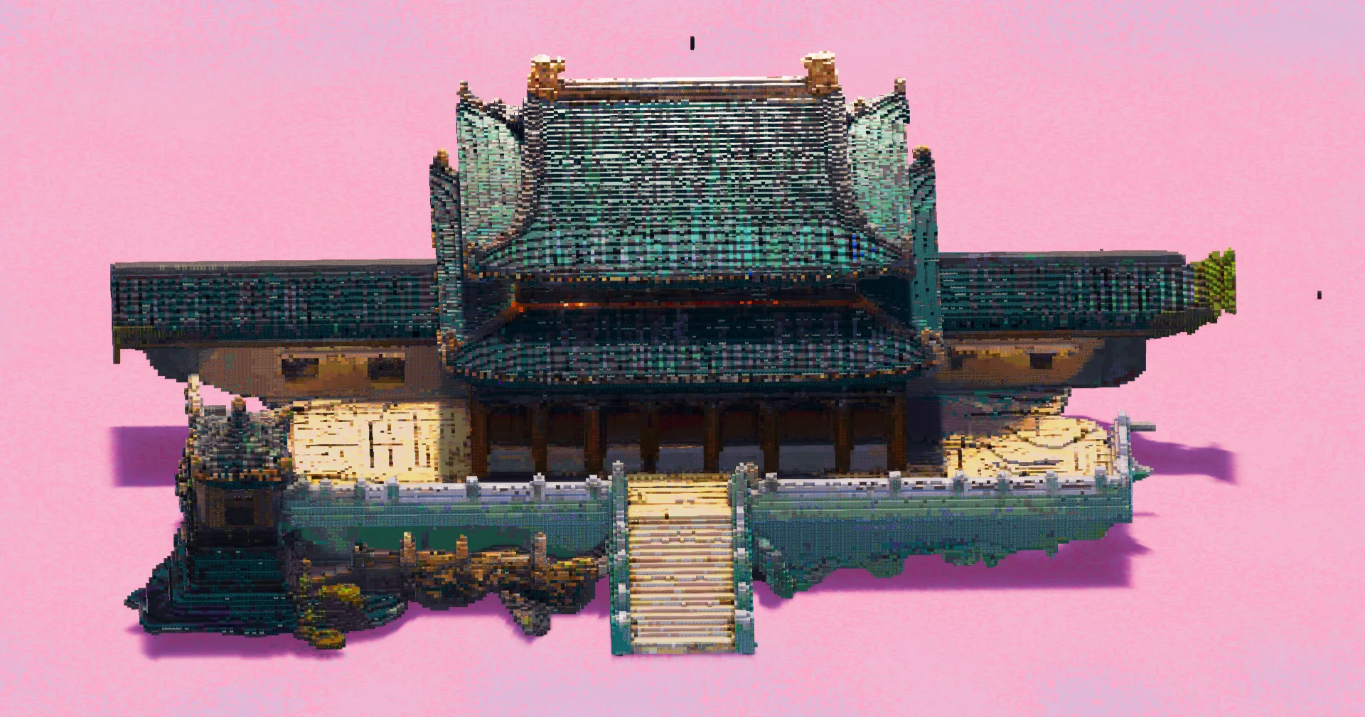 Large Japanese Temple