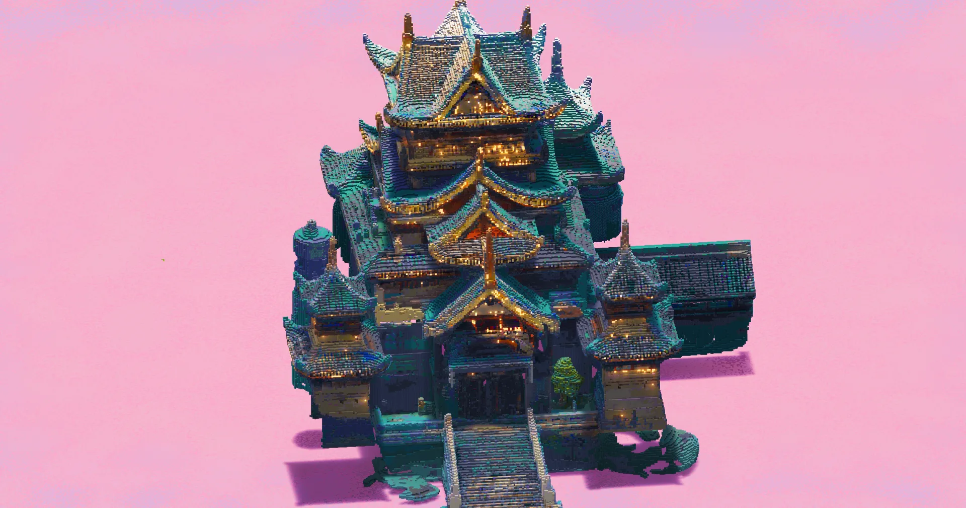 Giant Asian Castle