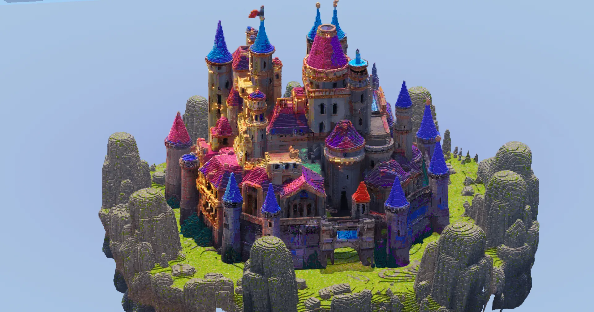 Minecraft Fantasy Castle