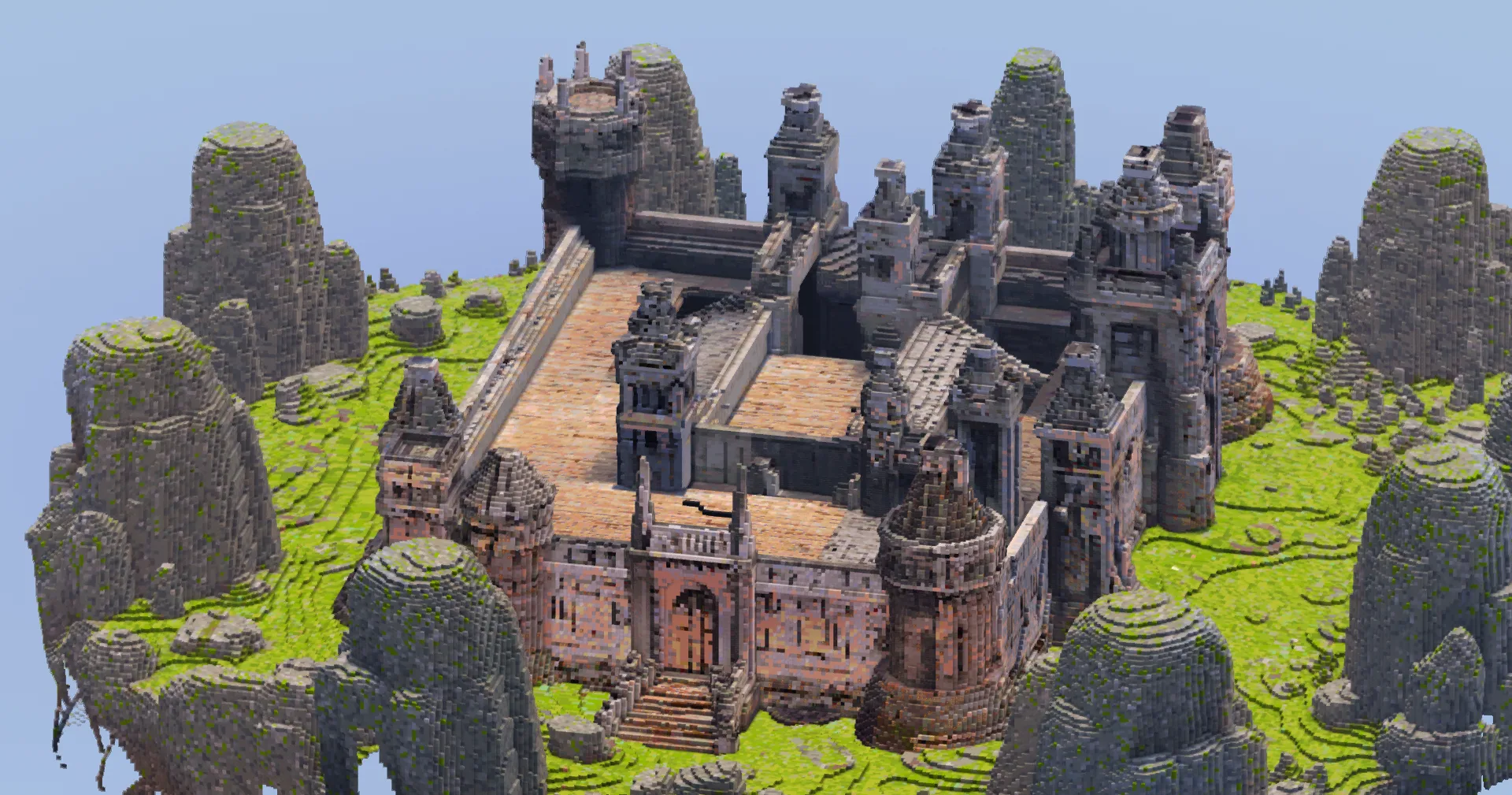 Minecraft Stone Castle
