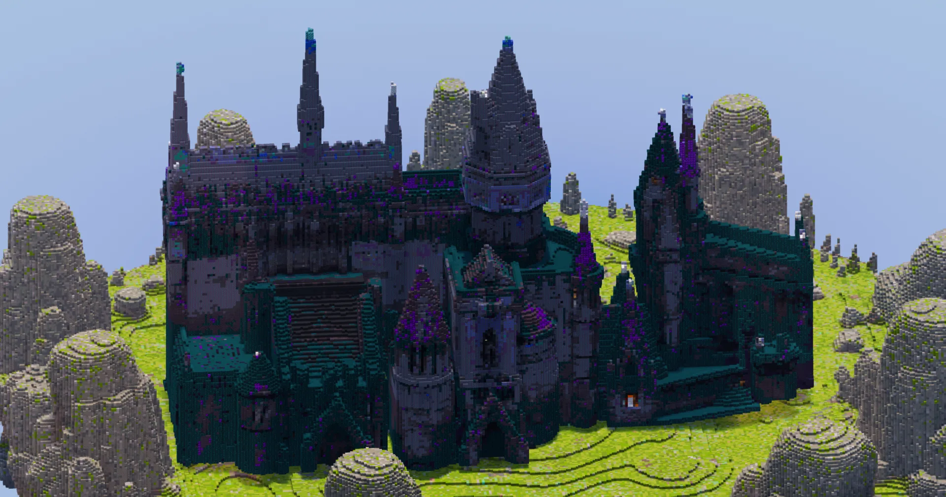 Dark Medieval Castle