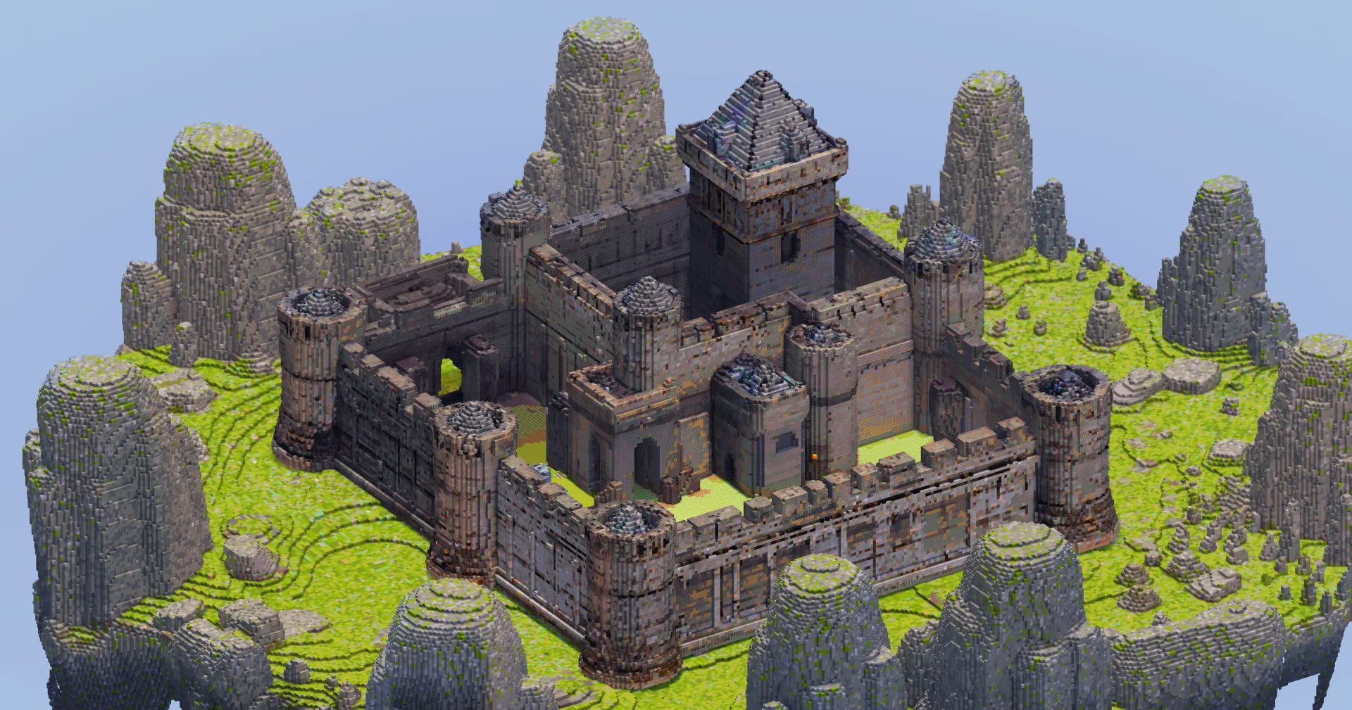 Minecraft Medieval Castle