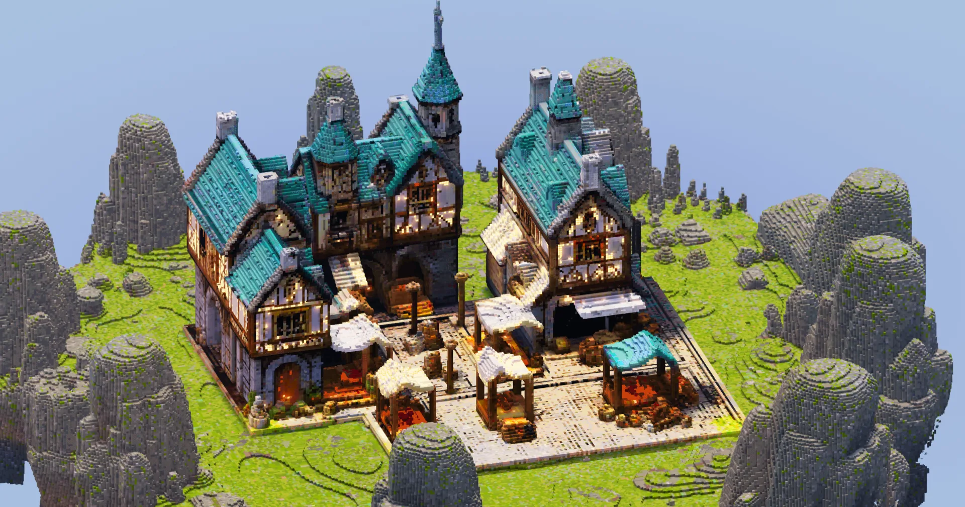 Large Medieval Market