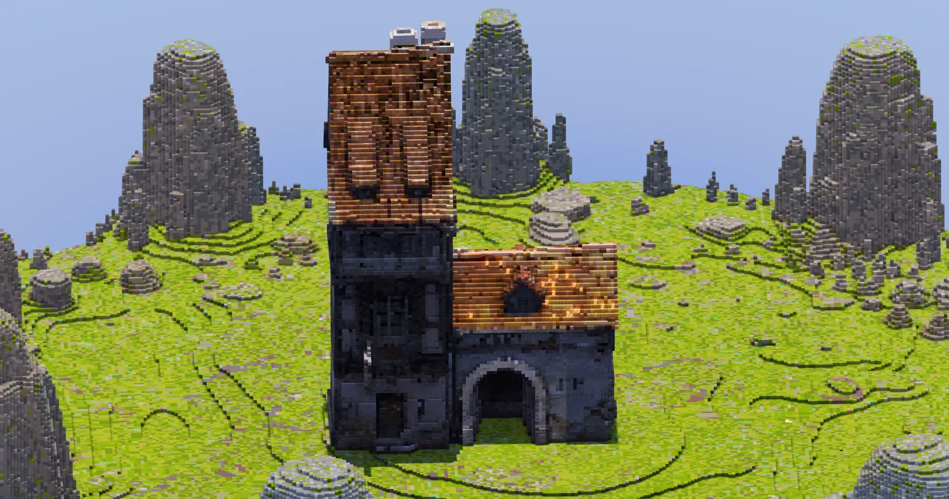 Tall Medieval House